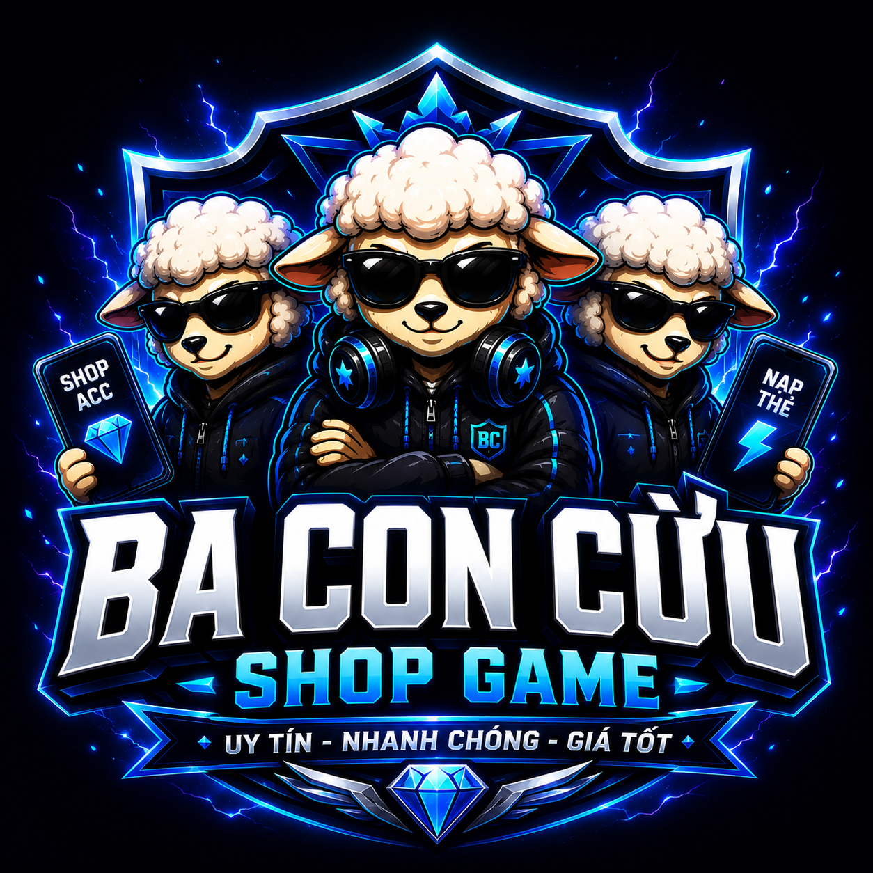 Ba Con Cừu Shop Game